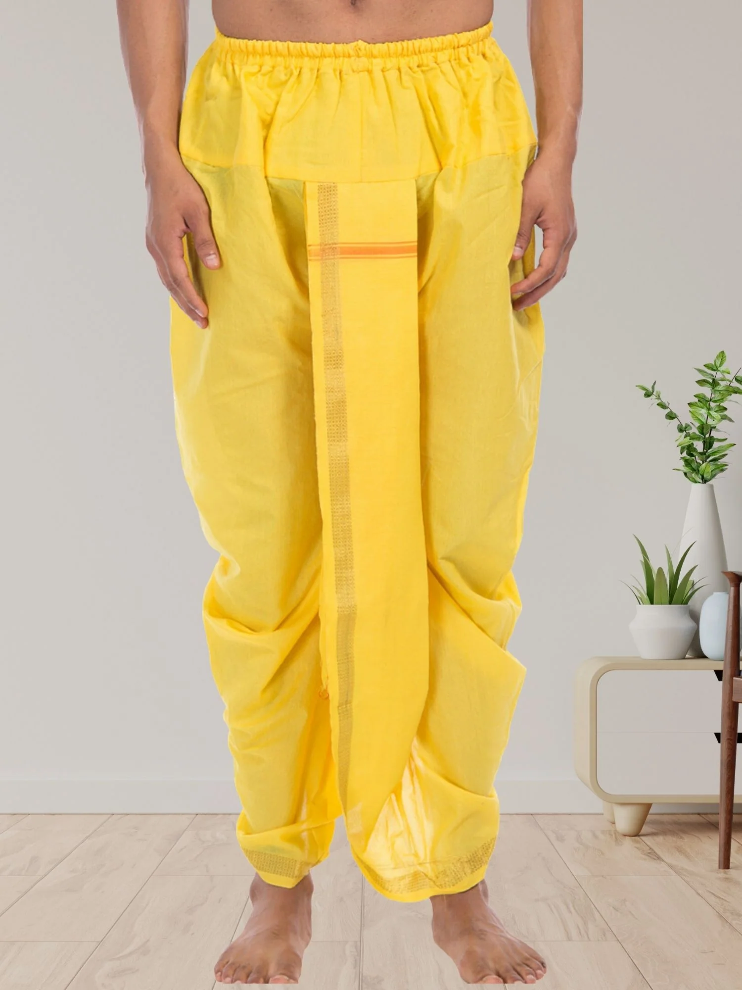 Pitambar (Yellow Silk Dhoti) - Image 1